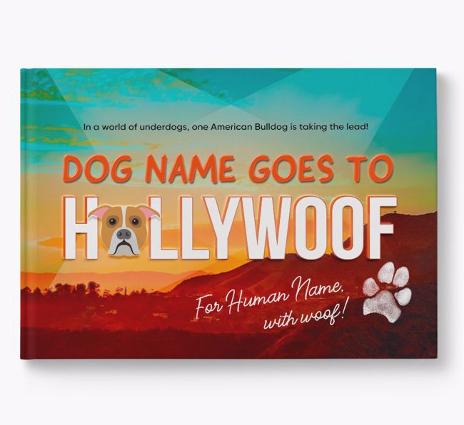 Personalised Book: {dogsName} Goes to Hollywoof